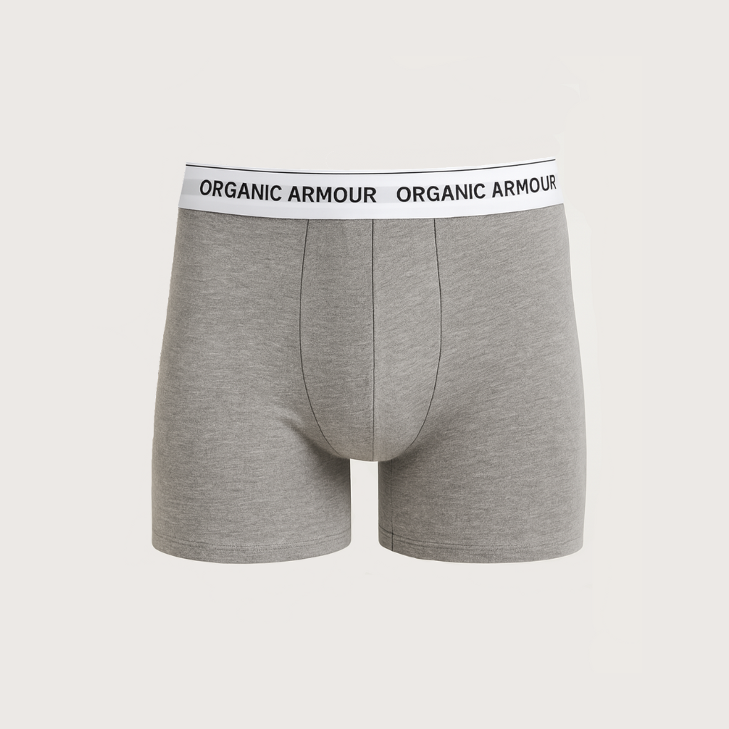 COTTON ESSENTIALS – 3 Pack 100% Organic Cotton Boxer Briefs