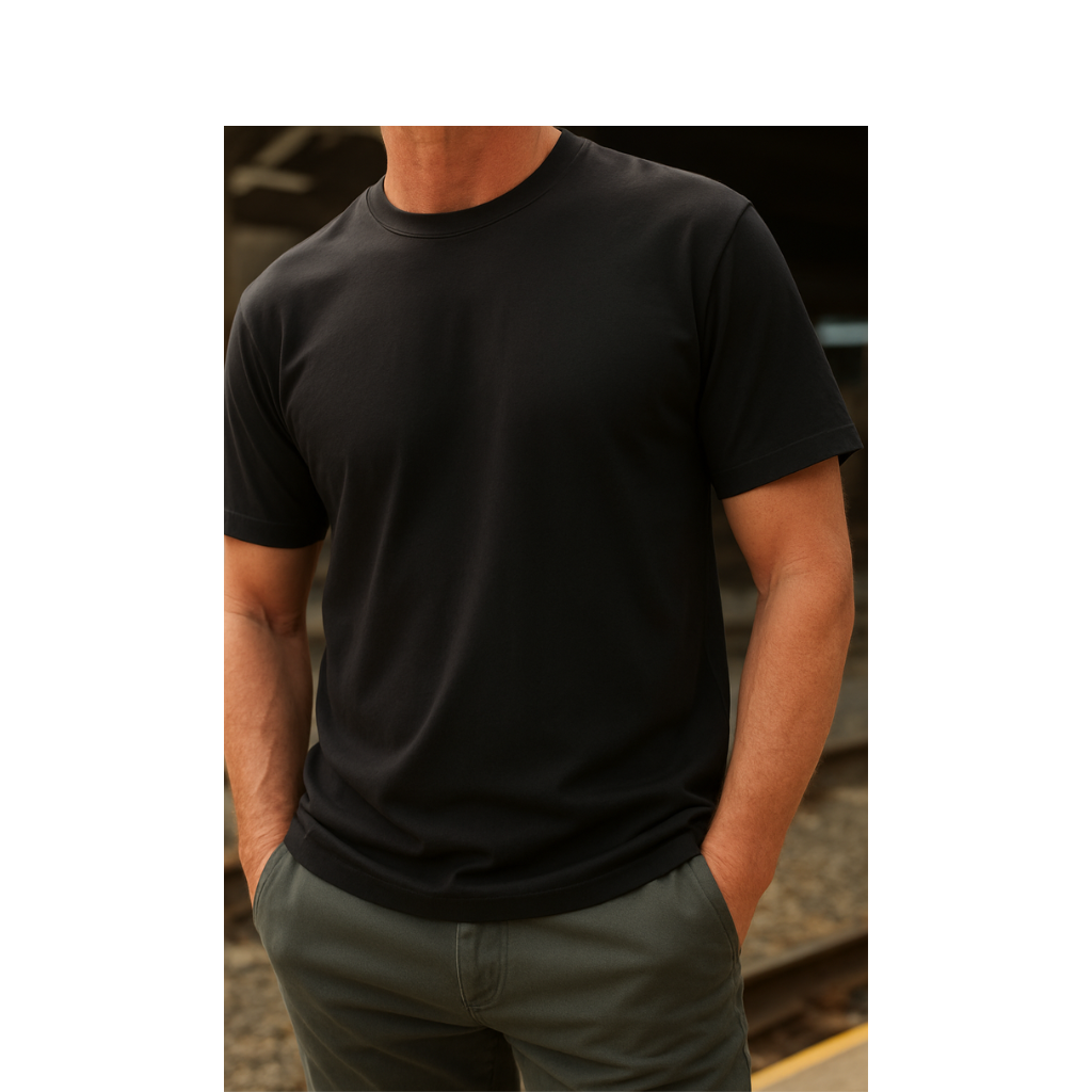 COTTON ESSENTIALS - Men's 100% Organic Cotton T-Shirt